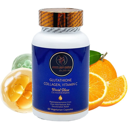 Éclat Peau – Glutathione, Collagène & Vitamine C
