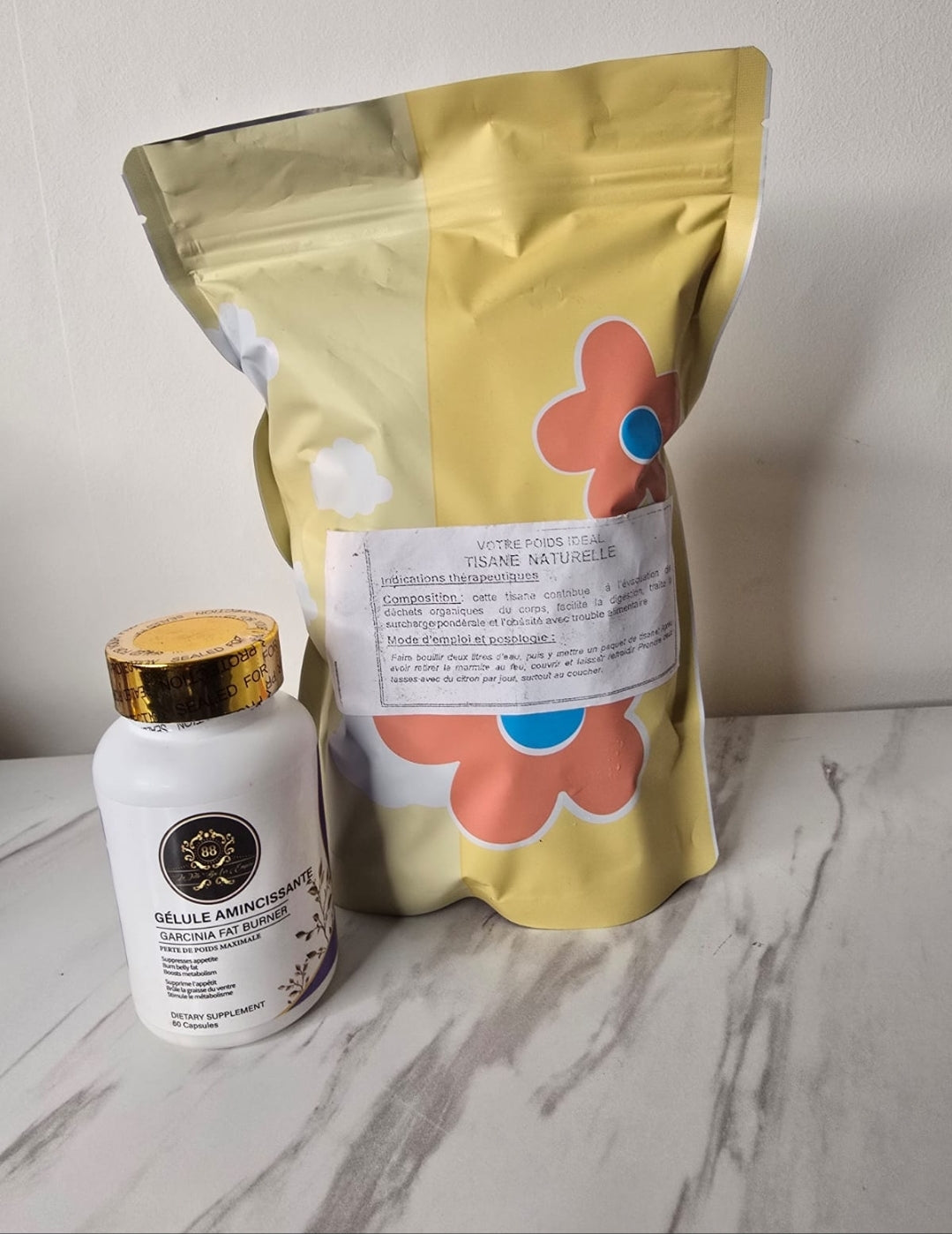 Duo Perte de Poids : Tisane et Gélules Amincissantes !